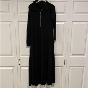 Elegant Black Maxi Dress